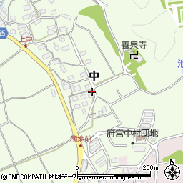 京都府福知山市中420周辺の地図