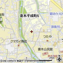 岐阜県土岐市妻木町1416周辺の地図