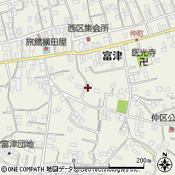 千葉県富津市富津1247周辺の地図