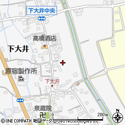 神奈川県小田原市下大井286-8周辺の地図