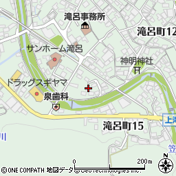 大沢陶苑周辺の地図