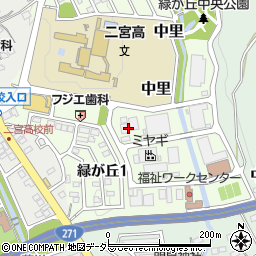 株式会社二宮設備工業所周辺の地図