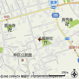 千葉県富津市富津1453周辺の地図