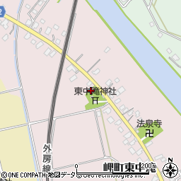 大福公民館周辺の地図