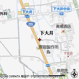 神奈川県小田原市下大井441周辺の地図