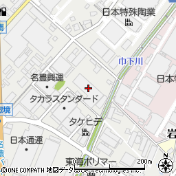 愛知県小牧市横内613周辺の地図