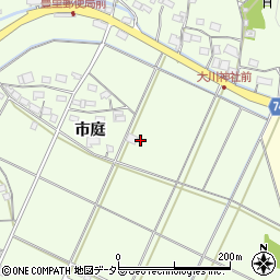 京都府綾部市栗町間島周辺の地図