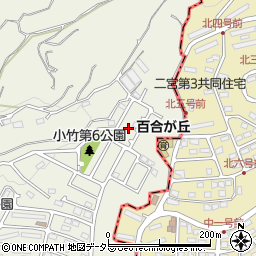 神奈川県小田原市小竹822-98周辺の地図