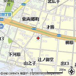 愛知県一宮市大赤見才勝39周辺の地図