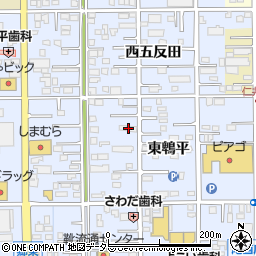 愛知県一宮市小信中島東鵯平26周辺の地図