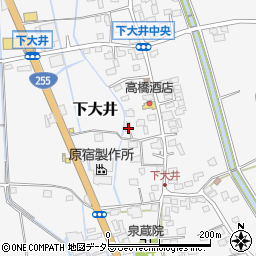 神奈川県小田原市下大井252周辺の地図