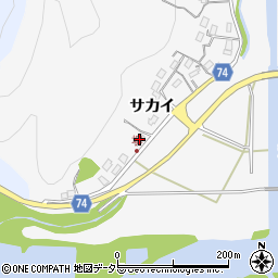 京都府福知山市私市サカイ70周辺の地図