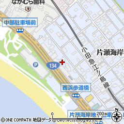 ヴィルヌーブ片瀬江ノ島マリンテラス管理事務室周辺の地図