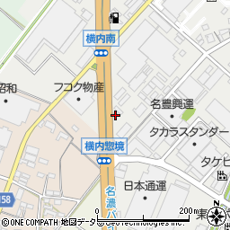 愛知県小牧市横内561周辺の地図