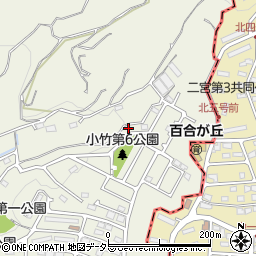 神奈川県小田原市小竹822-122周辺の地図