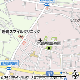 愛知県小牧市岩崎1337周辺の地図