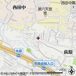 静岡県御殿場市萩原296-13周辺の地図