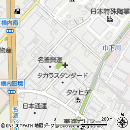 愛知県小牧市横内618周辺の地図
