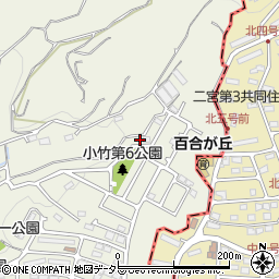 神奈川県小田原市小竹822-124周辺の地図