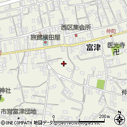 千葉県富津市富津1236周辺の地図