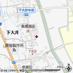 神奈川県小田原市下大井289周辺の地図