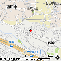 静岡県御殿場市萩原296-6周辺の地図