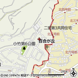 神奈川県小田原市小竹822-102周辺の地図