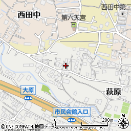 静岡県御殿場市萩原296-5周辺の地図