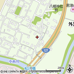 千葉県君津市外箕輪269周辺の地図