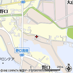 愛知県小牧市野口高畑40周辺の地図