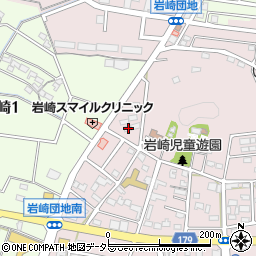 愛知県小牧市岩崎1705周辺の地図