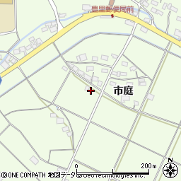 京都府綾部市栗町上八田周辺の地図