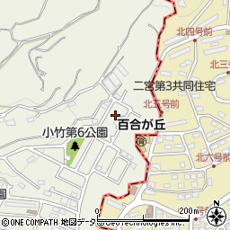 神奈川県小田原市小竹822-103周辺の地図