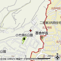 神奈川県小田原市小竹822-126周辺の地図