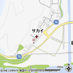 京都府福知山市私市サカイ69周辺の地図