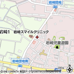 愛知県小牧市岩崎1708周辺の地図