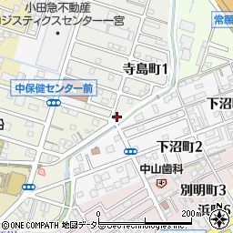 愛知県一宮市寺島町1丁目4周辺の地図
