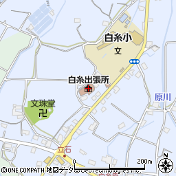 富士宮市白糸出張所周辺の地図