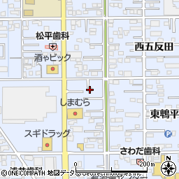 愛知県一宮市小信中島東鵯平2-3周辺の地図