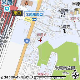 滋賀県米原市米原512周辺の地図