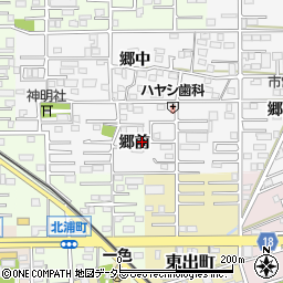 愛知県一宮市今伊勢町新神戸郷前周辺の地図