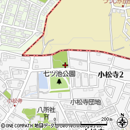 愛知県小牧市小松寺2丁目11周辺の地図