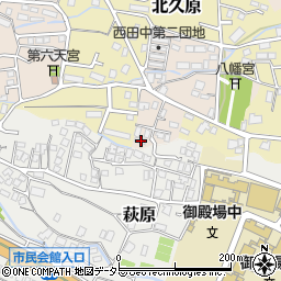 静岡県御殿場市西田中174周辺の地図