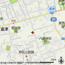 千葉県富津市富津1344周辺の地図