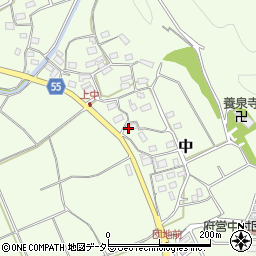 京都府福知山市中407周辺の地図