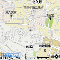 静岡県御殿場市西田中172-18周辺の地図