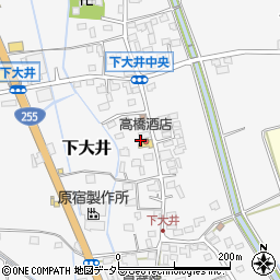 神奈川県小田原市下大井247周辺の地図