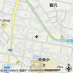 岐阜県羽島市竹鼻町狐穴1907-2周辺の地図