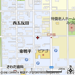 愛知県一宮市小信中島東鵯平66-2周辺の地図