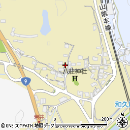 京都府福知山市岩井周辺の地図